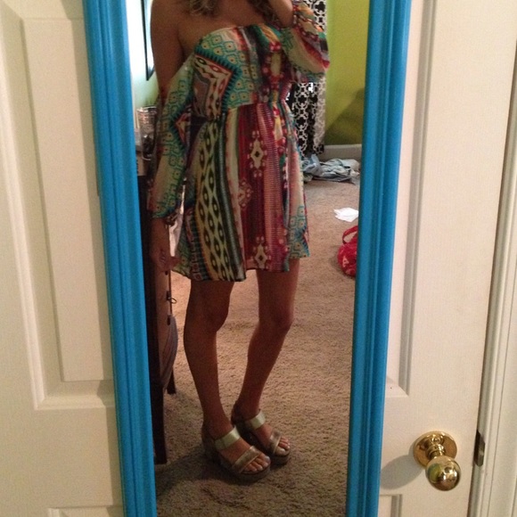 Aztec print dress - Picture 2 of 2