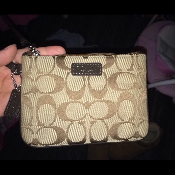 Coach wristlet