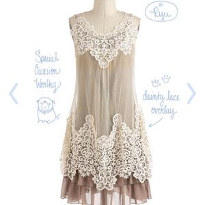 Modcloth Dreams & Sugar Dress (Lace, Crochet)