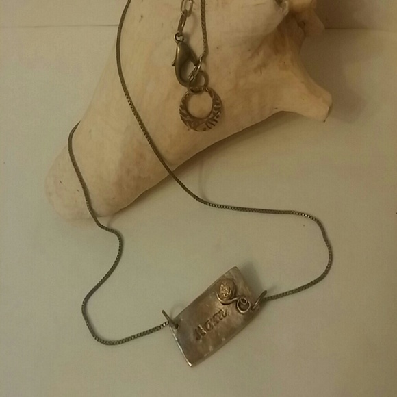 Handcrafted Bronze Pendant Necklace