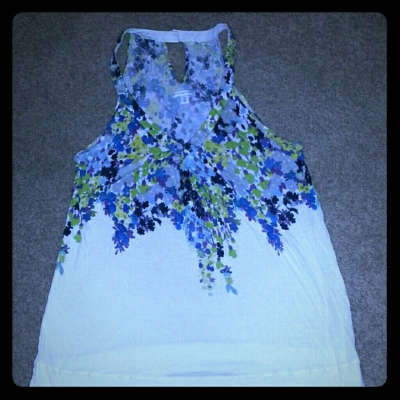 American eagle  flower tank top