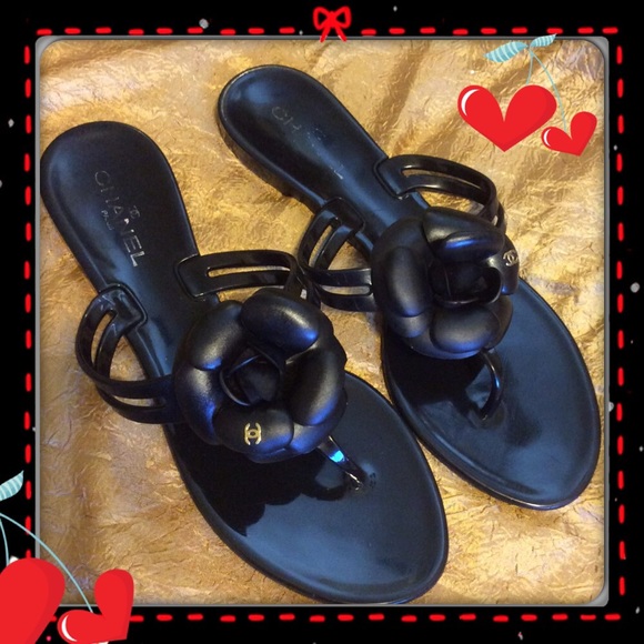 CHANEL Shoes - Authentic Chanel jelly flip flops❤️❤️ Very pretty