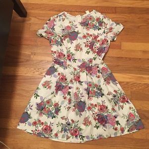 Forever 21 floral skater dress