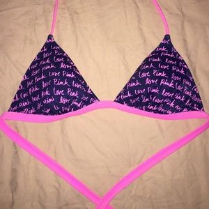 VS PINK XS push up swim top