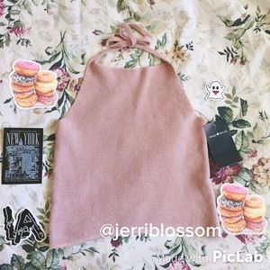 Brandy Melville knit halter