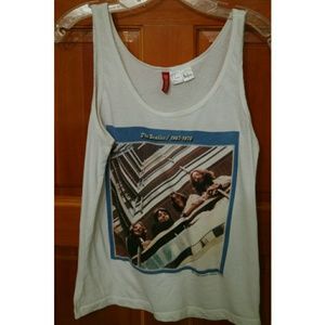 The Beatles Tank Top Size 8