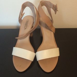 Zara Color Blocked Sandals