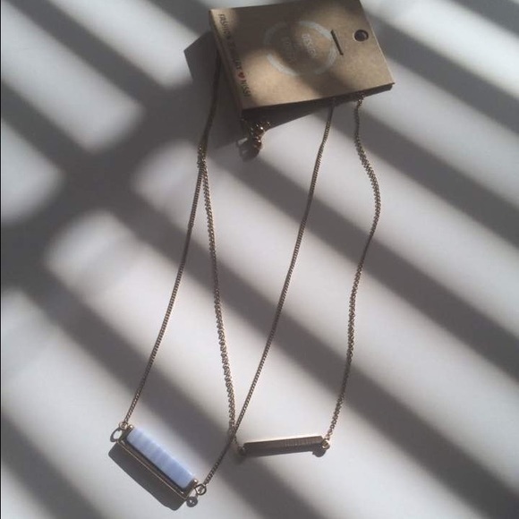 Blue Stone Necklace