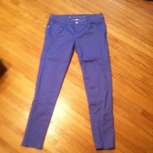 Purplish-Blue skinny jeans
