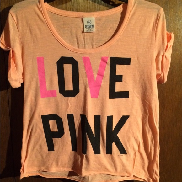 PINK peach light shirt