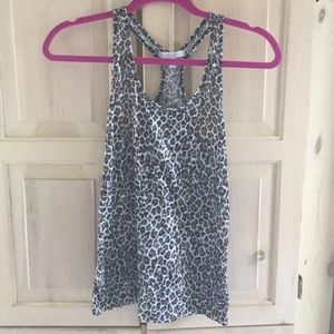 Cheetah Print Tank Top