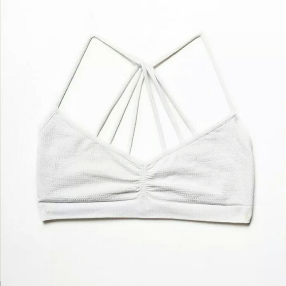 Free People Outerwear - White Free People Strappy bralette