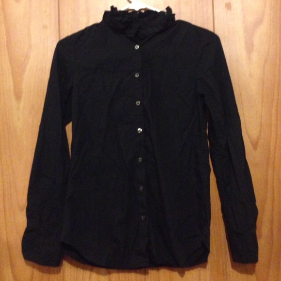 Black button up shirt