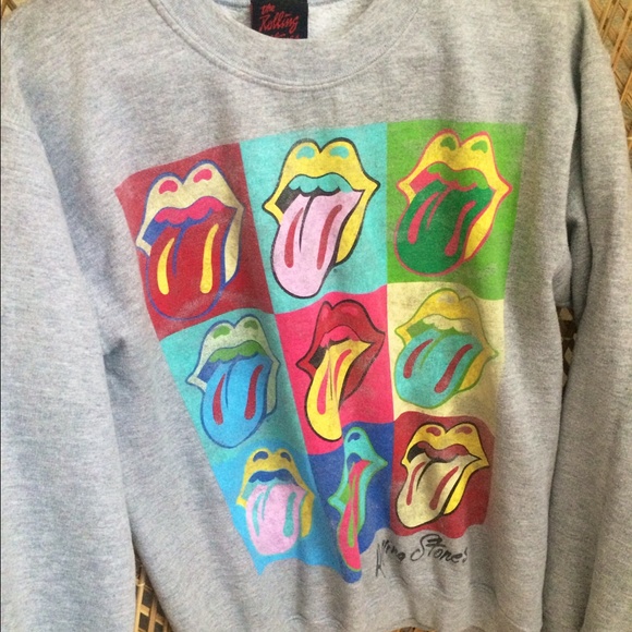 urban outfitters Rolling Stones crewneck
