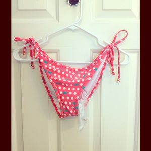Vineyard Vines Whale and polka dot bikini bottoms