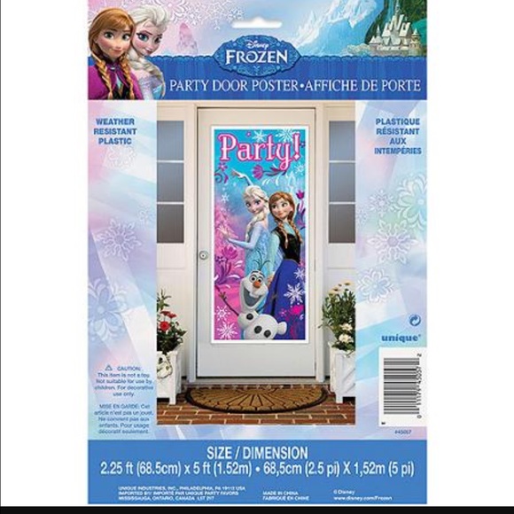 Frozen ❄️❄️ Door Poster