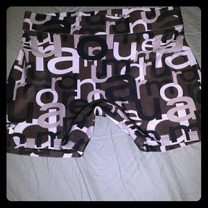 Small under armor compression shorts
