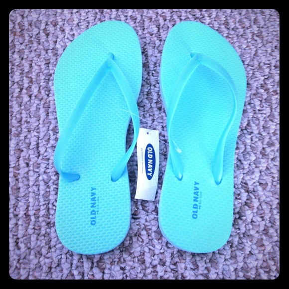 Sea Foam Green Flip Flops