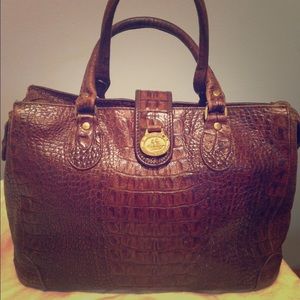 Vintage Brahmin Crocodile Bag