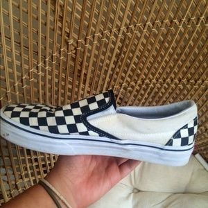 checkered vans