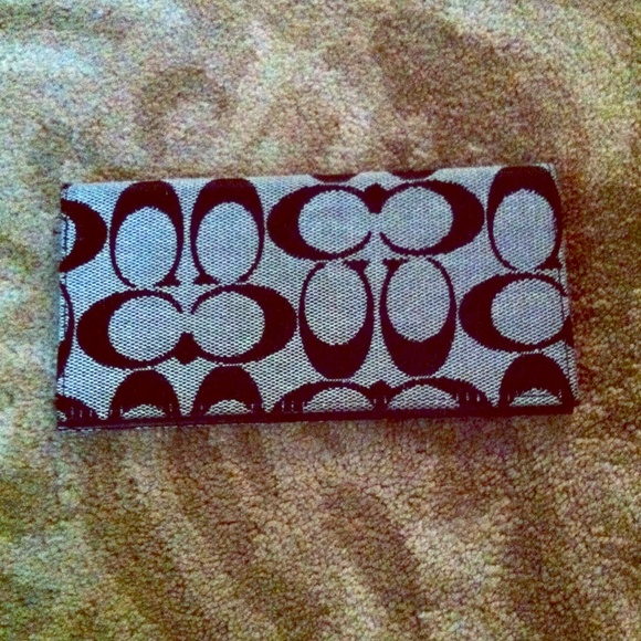 Coach Checkbook holder