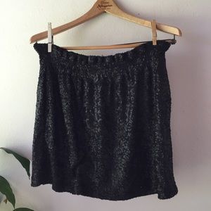 Sequin skirt