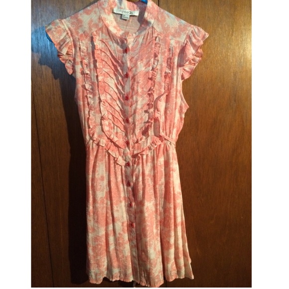 Forever 21 coral/pink sundress
