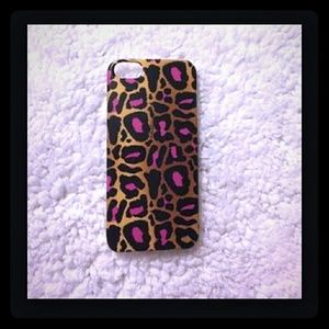 Leopard and Pink IPhone 5/5s Case