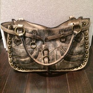 Betsey Johnson Soft Distressed Leather Bag