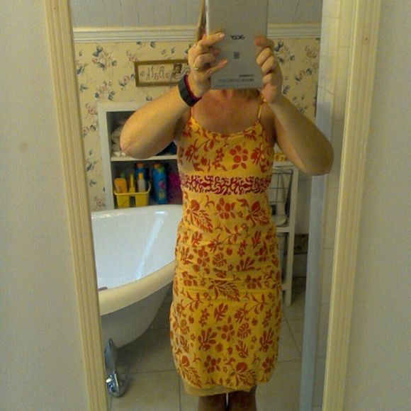 Orange American Eagle Outfitters summer dress - Picture 3 of 3