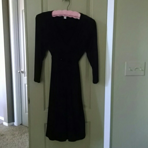 Simple black dress