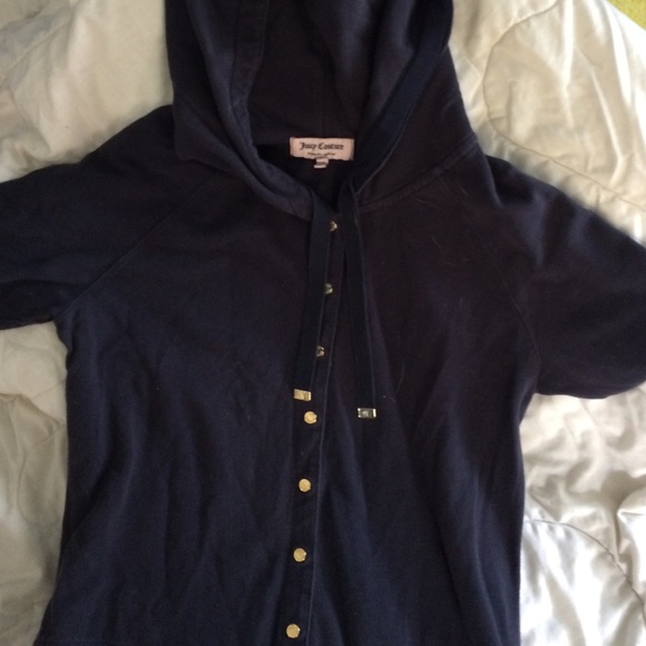 Hooded Juicy mini dress