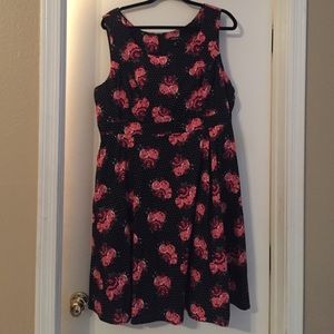Torrid size 22 skater/rockabilly dress!