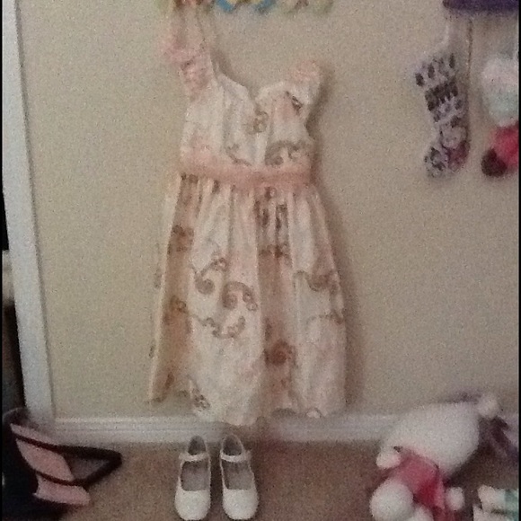 Cute Bonnie Jean dress kit with shoes and headband