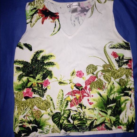 Cute beaded top