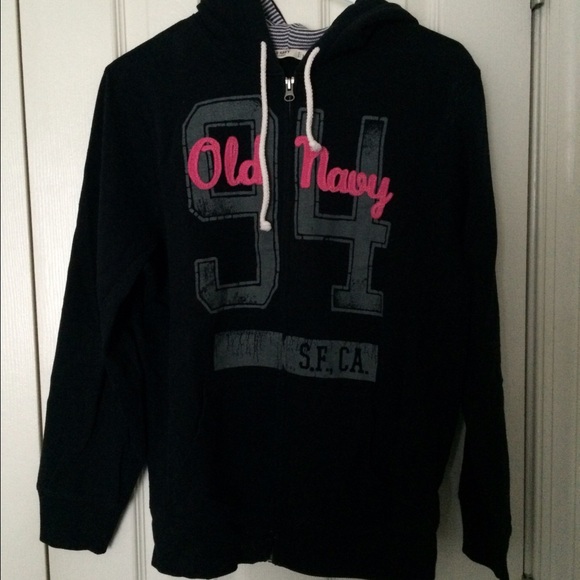 Old Navy zip up hooded sweatshirt