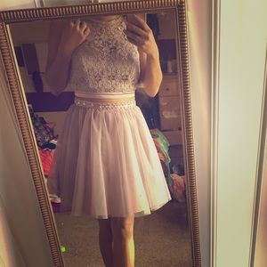 Two piece flirty dress