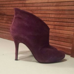 Vince Camuto Purple Suede Heels