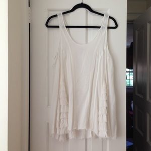 Flowy White Free People Dress/top