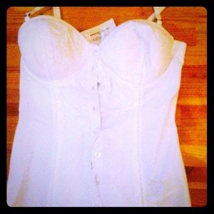 Guess bustier top