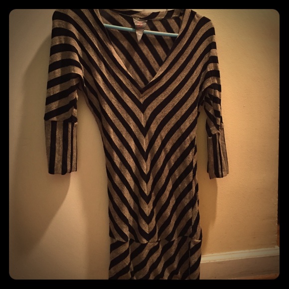 Long striped top, XS