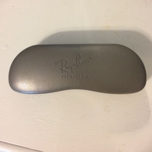 Ray-Ban Titanium glasses case