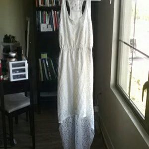 Maxi high-lo dress