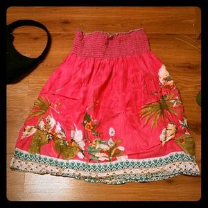 Feminine style  pink Skirt