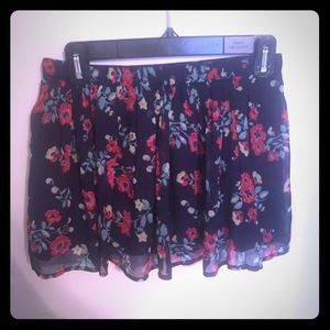 Hollister Floral Skirt