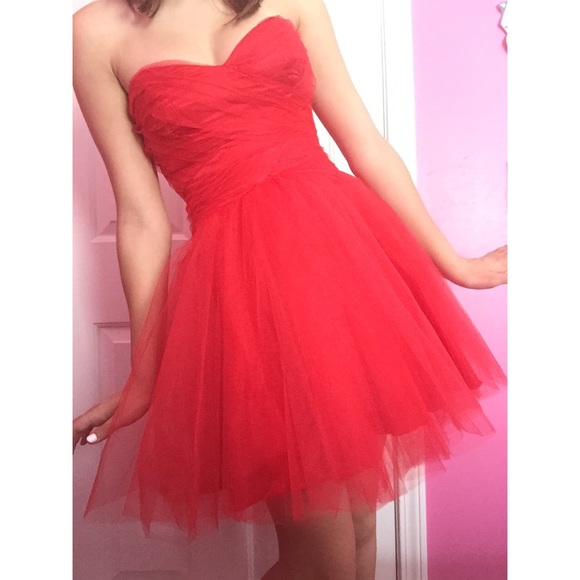 Roberta Red Dress - Picture 1 of 3