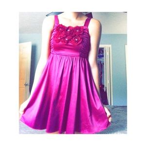 Fun flirty pink dress