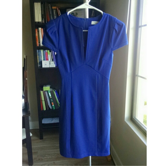 TOBI Royal blue bodycon dress