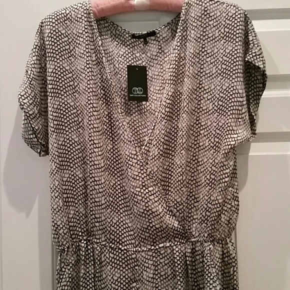 SNAKE PRINT SILKY PAJAMA LOOK JUMPSUIT NWT - Picture 2 of 4