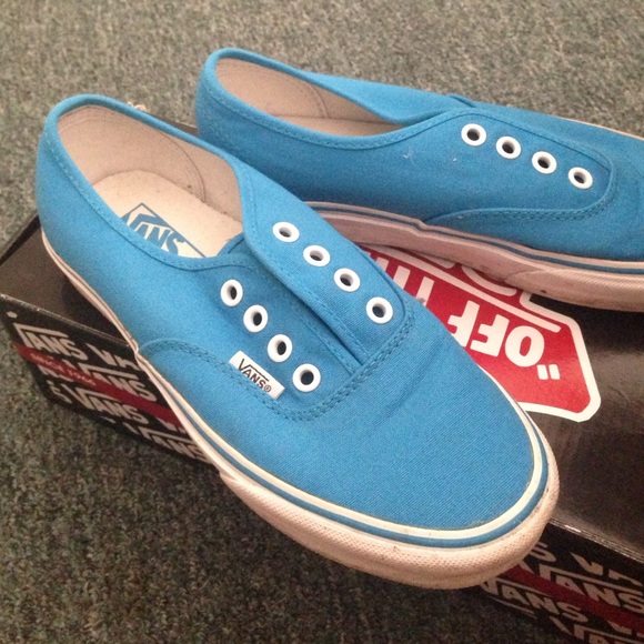 vans light blue - Picture 1 of 4